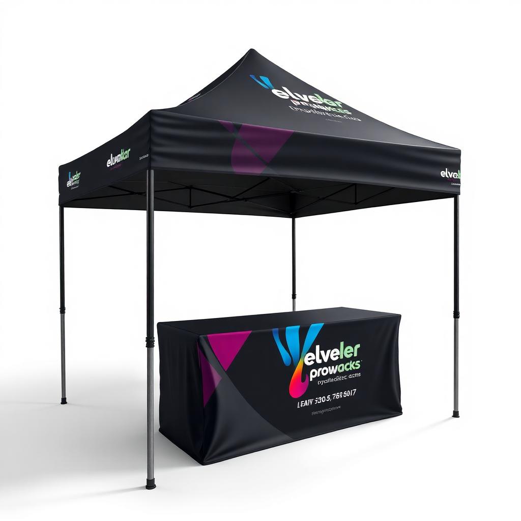 Tents — custom printing by Innocent Grafx